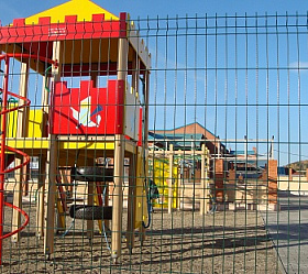 3Д забор для детской площадки